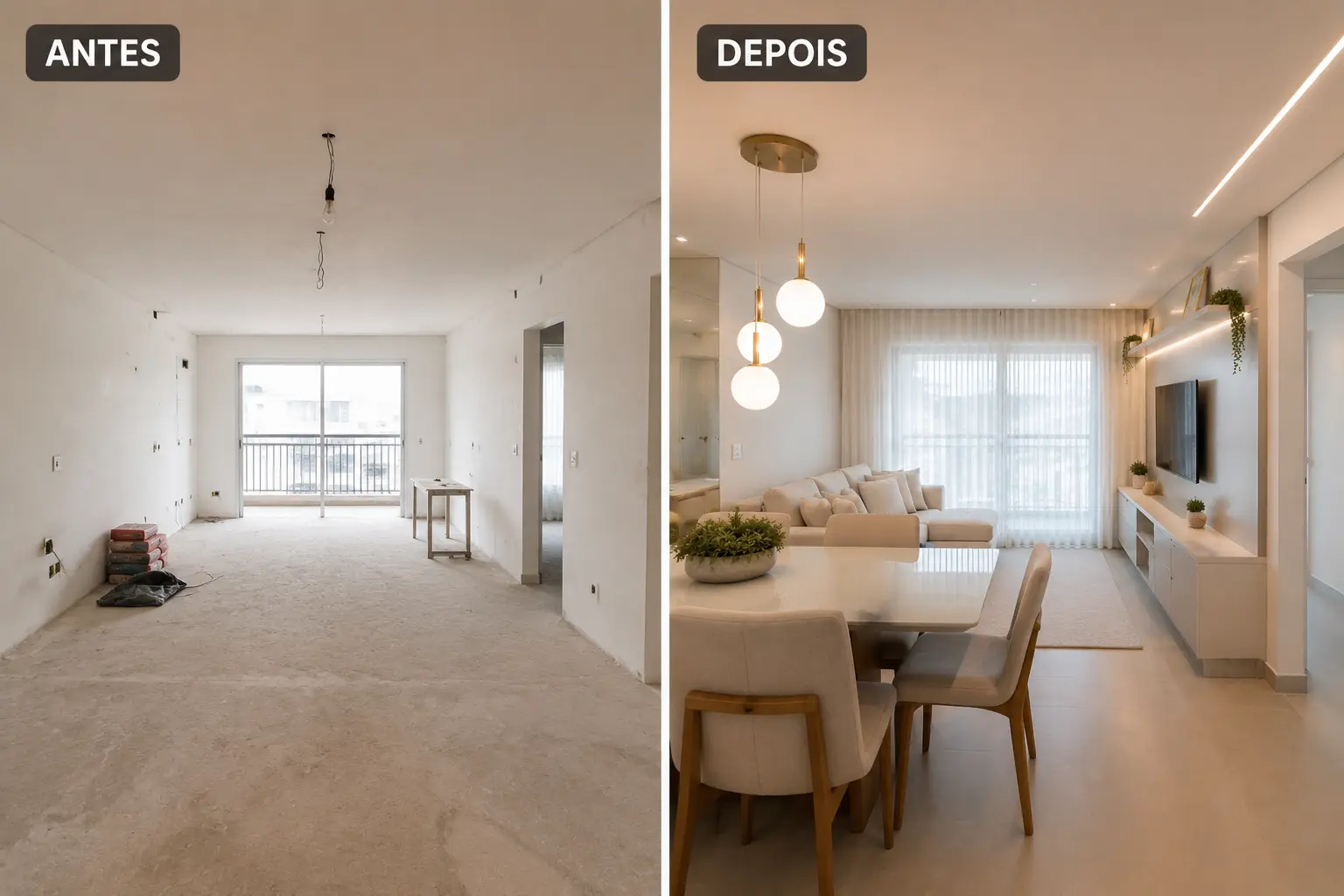 Reforma apartamento Zona Sul